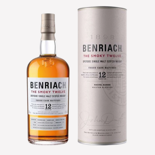 BENRIACH - 12 YEARS OLD - THE SMOKY TWELVE