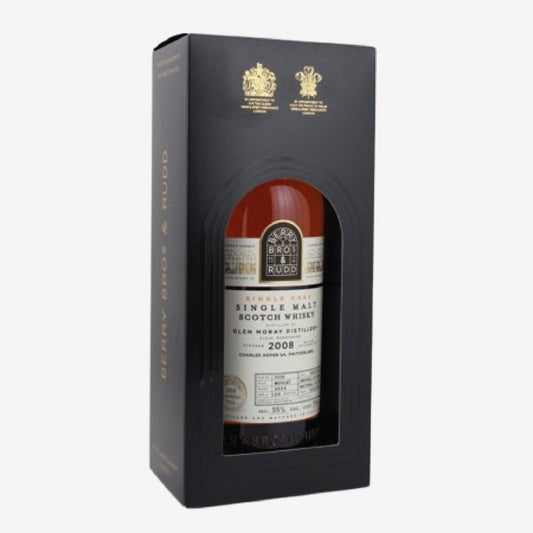 Berrys' Own Selection Scotch Whisky Glen Moray 2008 bottled 2024 Cask #5528 Muscat Cask Finish