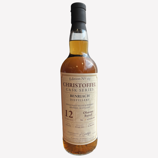 Benriach 12 Years Old - Oloroso Barrel - Christoffel Cask Series No. 1 - Single Malt Scotch Whisky