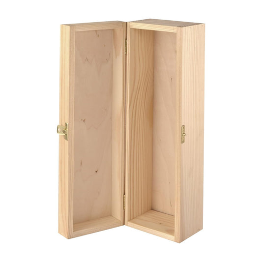 Einfache Holzkiste – quadratisches Produktbild Geschenkbox von Christoffel Spirit Davos