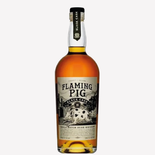 Flaming Pig Black Cask Irish Whiskey
