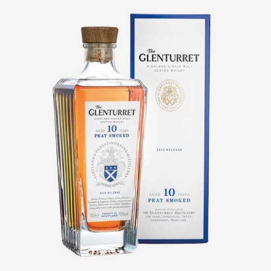 GLENTURRET 10 YEARS OLD PEAT SMOKE