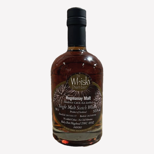 Hogmanay Caol Ila (TWC) 10 Jahre - Ruby Port Hhd - TWC