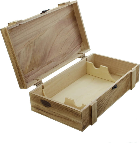 Holzkiste Vintage geflammt