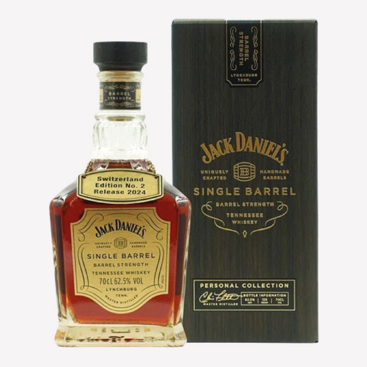 JACK DANIEL'S SINGLE BARREL STRENGTH - SWITZERLAND EDITION NO.2 RELEASE 2024