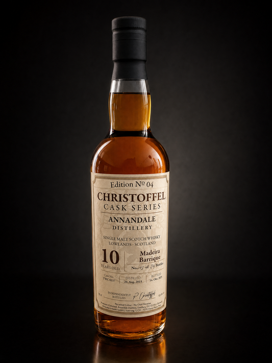 Annandale 10 Years Old - Madeira Barrique - Christoffel Cask Series No. 4 - Single Malt Scotch Whisky