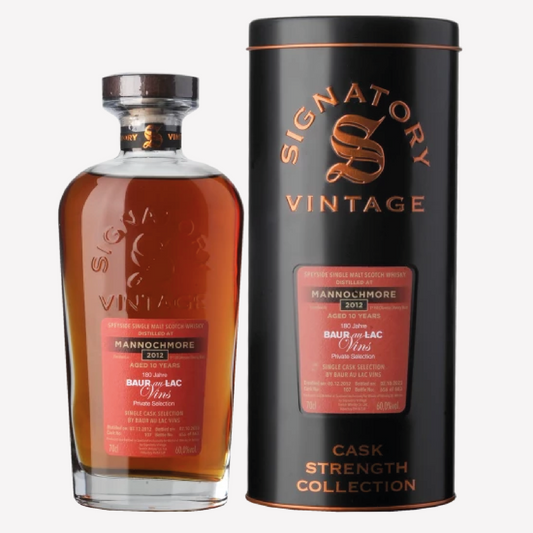 Mannochmore Single Malt Scotch Whisky - 10 Years 2012 - Signatory Vintage
