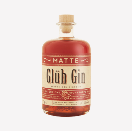 Matte Glüh Gin Likör