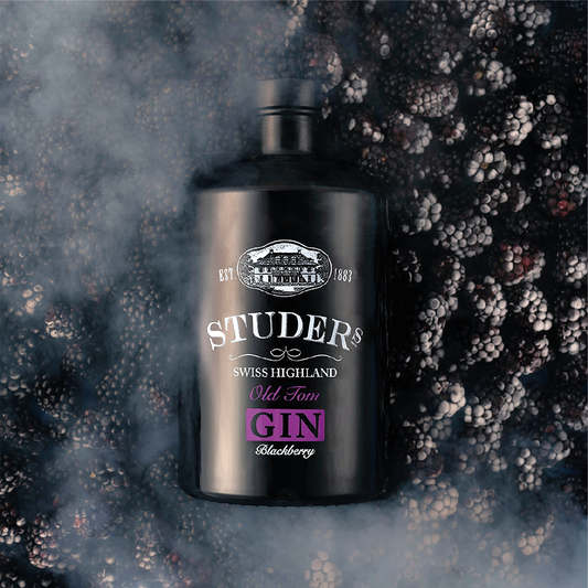 Swiss Highland Gin - Old Tom Gin – Detailansicht Whisky bei Christoffel Spirit Davos