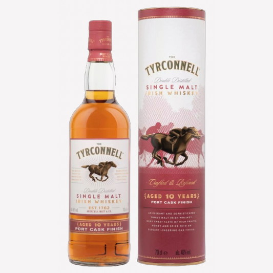 Tyrconnell Port Cask Finish 10 Years Single Malt Irish Whiskey