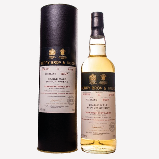 Berrys' Own Selection Scotch Whisky - Teaninich 2007 - bottled 2018 Cask #302374