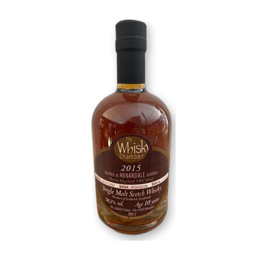 Annandale 2015 - 10 Years Old - Oloroso Hogshead - awico The Whisky Chamber - Single Malt Scotch Whisky