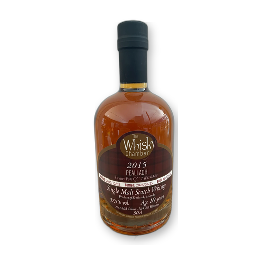 Peallach 2015 10 Years Old Tawny Port Quarter Cask Packshot