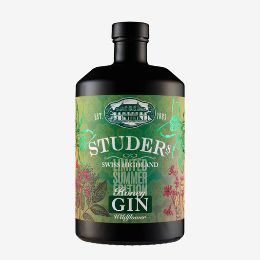 Swiss Highland Honey Gin - Limited Summer Edition - "WILDFLOWER" – Produktbild Whisky bei Christoffel Spirit Davos