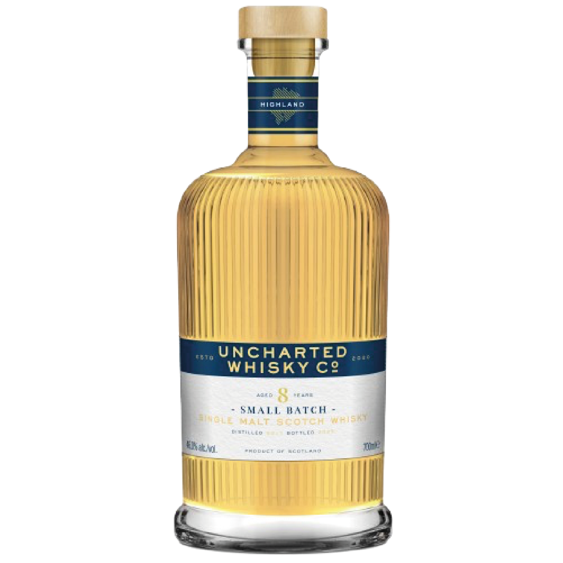 BLUE COLLECTION - 8 YEAR OLD SMALL BATCH - AULTMORE - UNCHARTED WHISKY CO. - – Produktbild Whisky bei Christoffel Spirit Davos