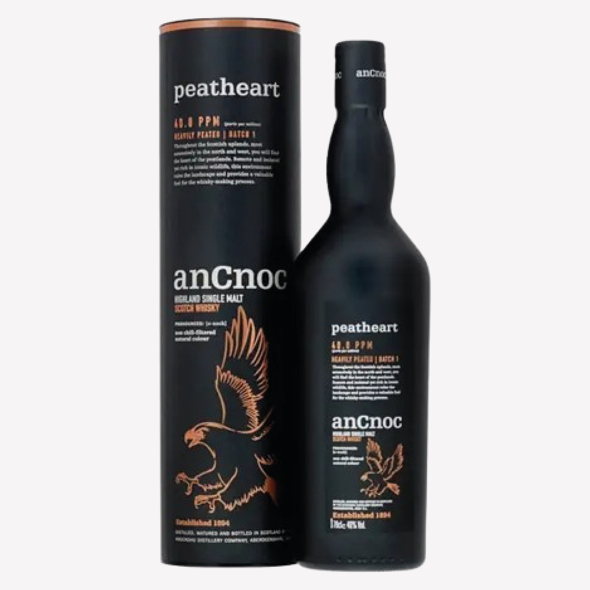 AnCnoc Peatheart Single Malt Whisky