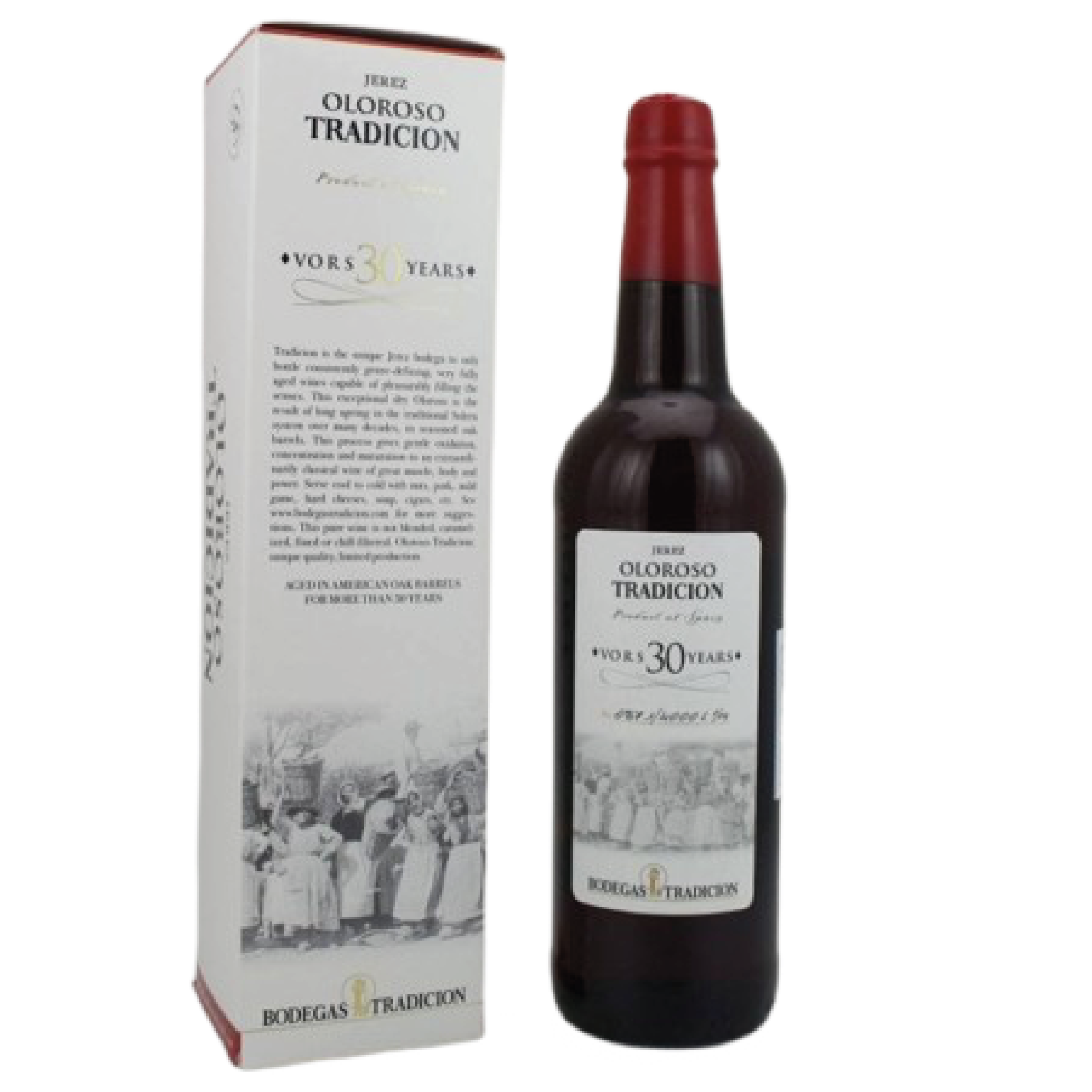 Bodegas Tradición - Oloroso V.O.R.S. 30 Years - Jerez Sherry – Produktbild Portwein bei Christoffel Spirit Davos