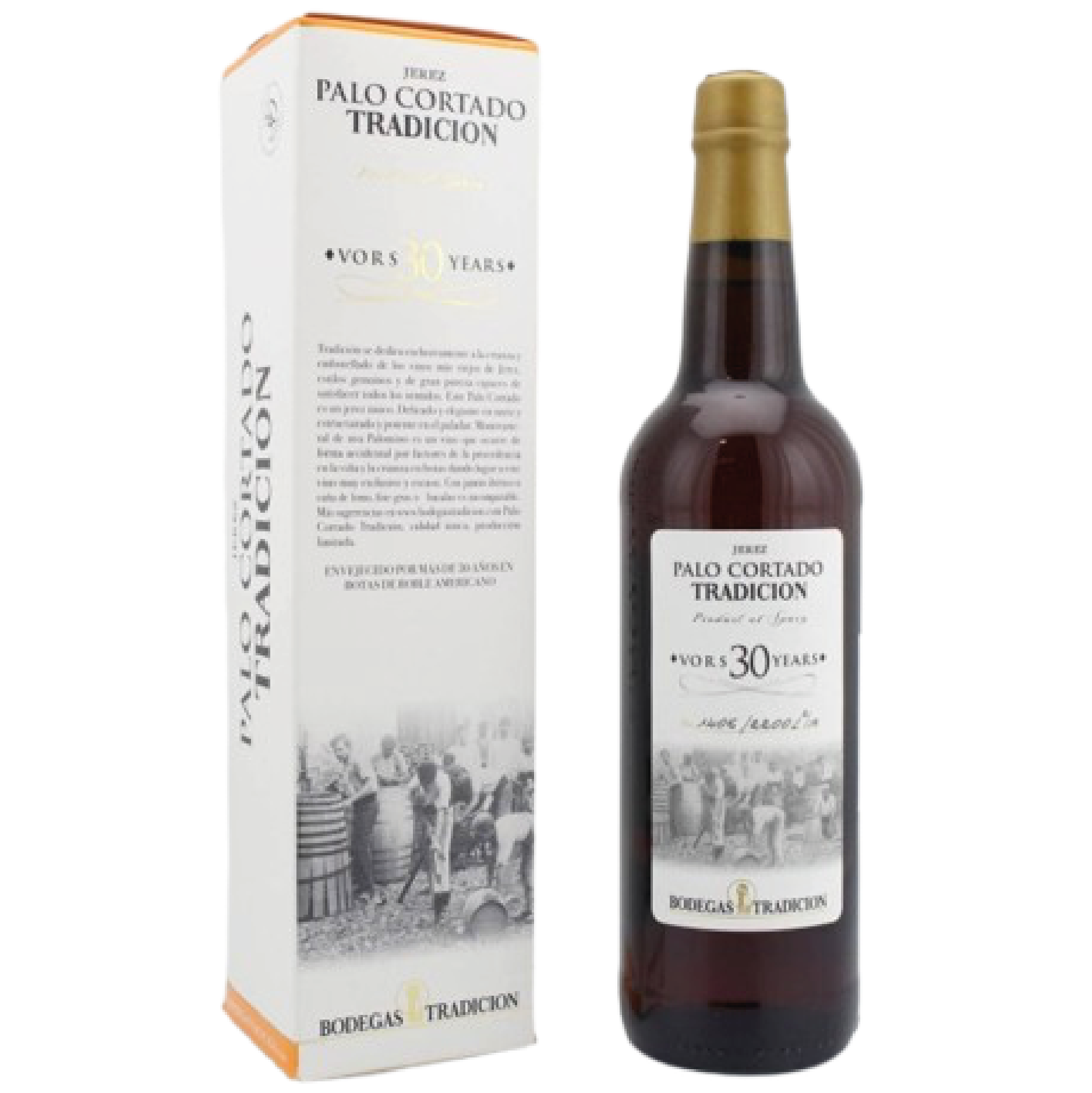 Bodegas Tradición - Palo Cortado V.O.R.S. 30 Years - Jerez Sherry – Produktbild Portwein bei Christoffel Spirit Davos