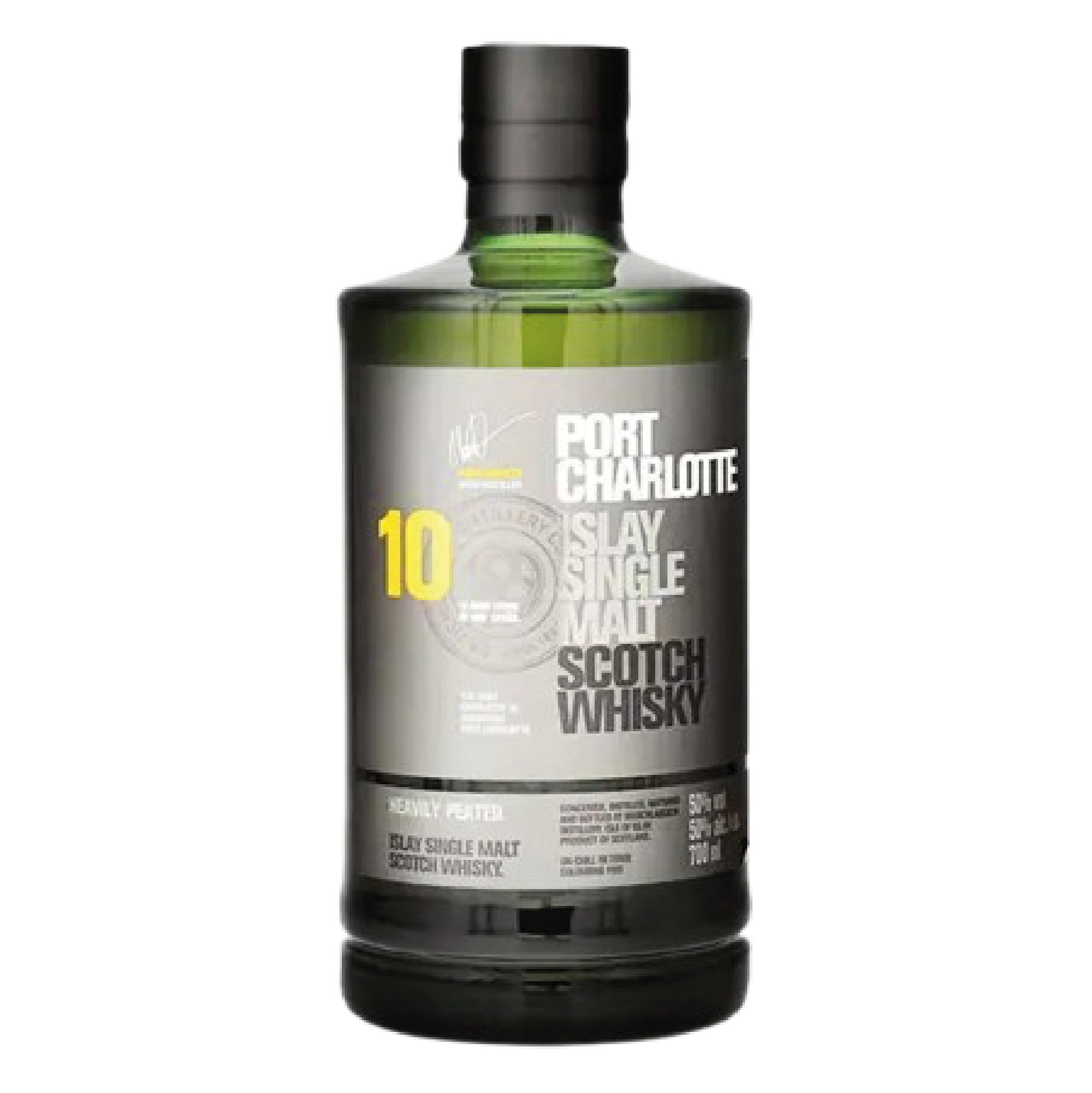 Port Charlotte - 10 Years Heavily Peated - Bruichladdich - Single Malt Whisky – Produktbild Whisky bei Christoffel Spirit Davos