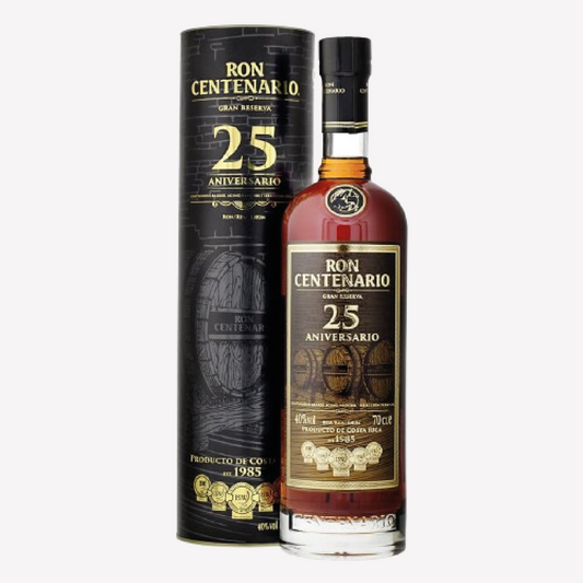 Centenario Edicion Limitada 25 Años Sistema Solera Rum