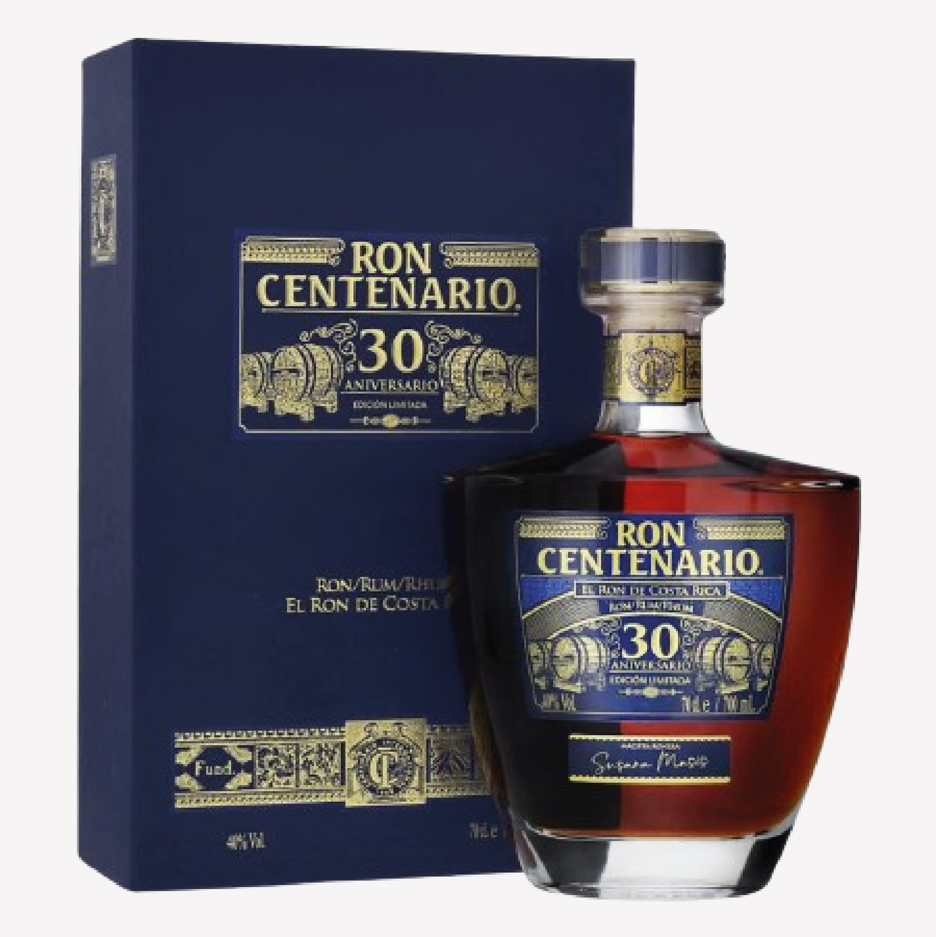 Centenario Edicion Limitada 30 Años Sistema Solera Rum