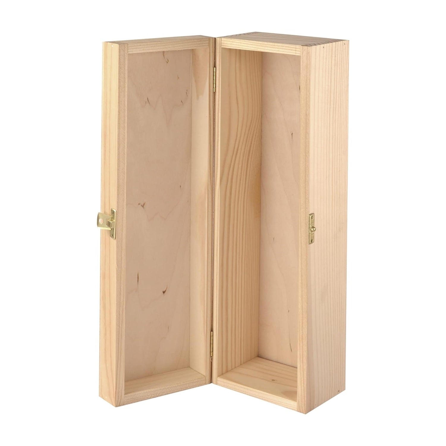 Einfache Holzkiste – quadratisches Produktbild Geschenkbox von Christoffel Spirit Davos