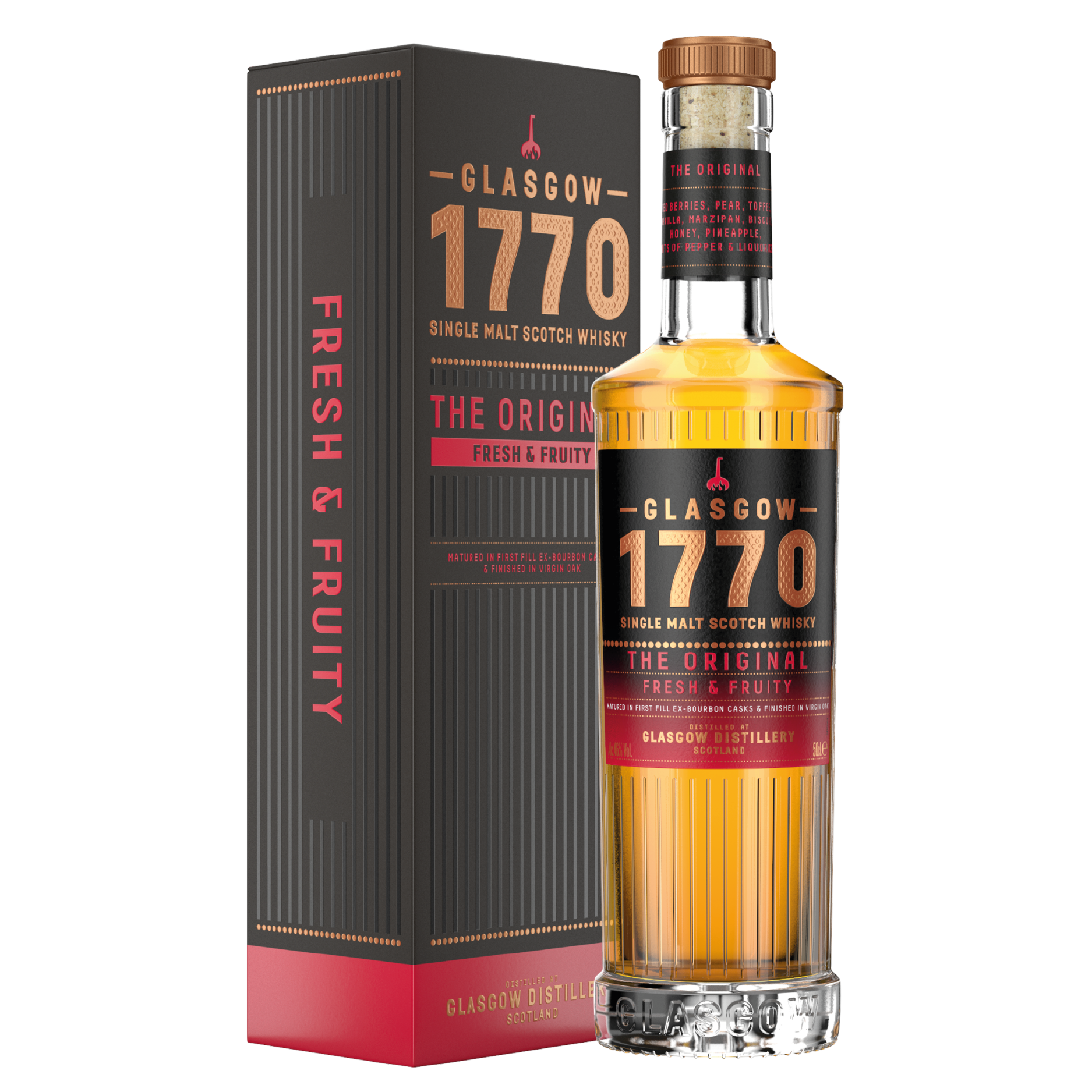 GLASGOW 1770 THE ORIGINAL SINGLE MALT – Produktbild Whisky bei Christoffel Spirit Davos