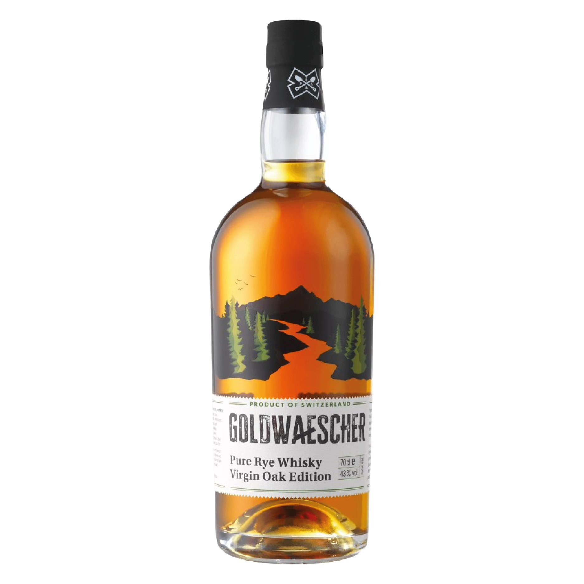 Goldwaescher - Virgin Oak - Pure Swiss Rye Whisky