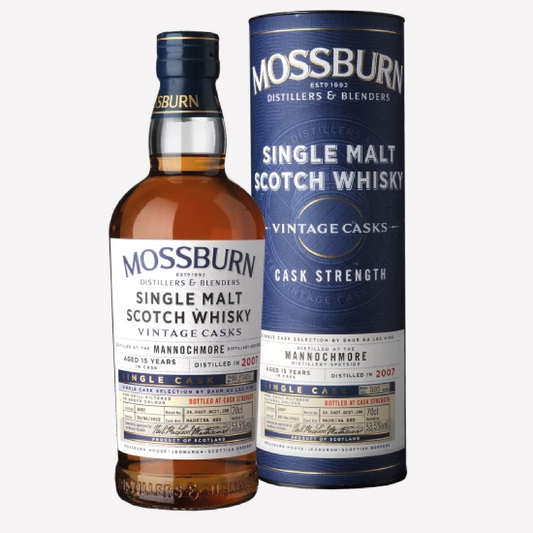 Mannochmore Single Malt Scotch Whisky - 15y 2007 Single Cask Selection - Mossburn