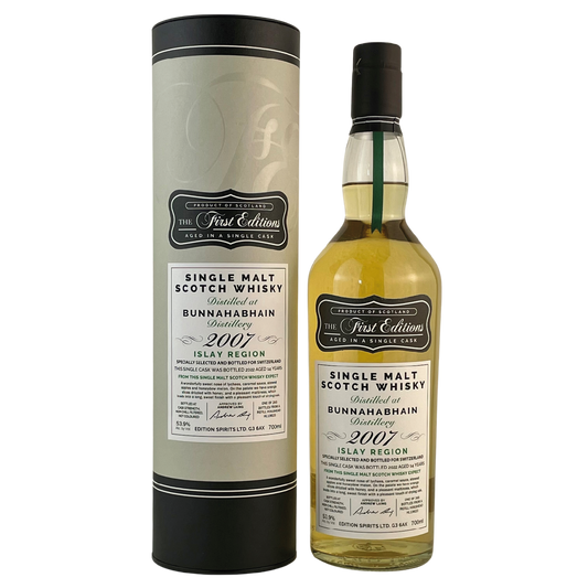 BUNNAHABHAIN 2007 - 14 YEARS  - The First Editions - Swiss Exclusive