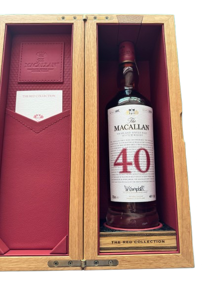 The Macallan 40 YEARS OLD THE RED COLLECTION 2020
