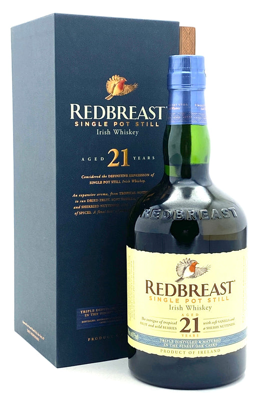 Redbreast 21 Years Old Single Pot Still Irish Whiskey