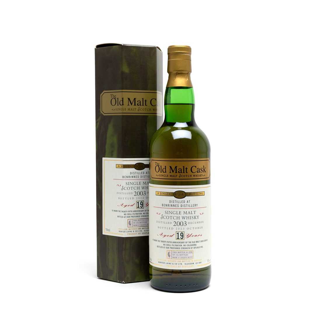 Benrinnes 2003 – 19 Years Old – Old Malt Cask Canasta Sherry