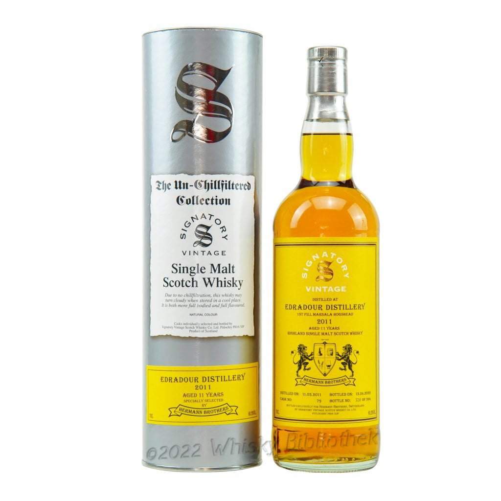 Edradour 2011/2022 – 11 Years – Hermann Brothers Collection