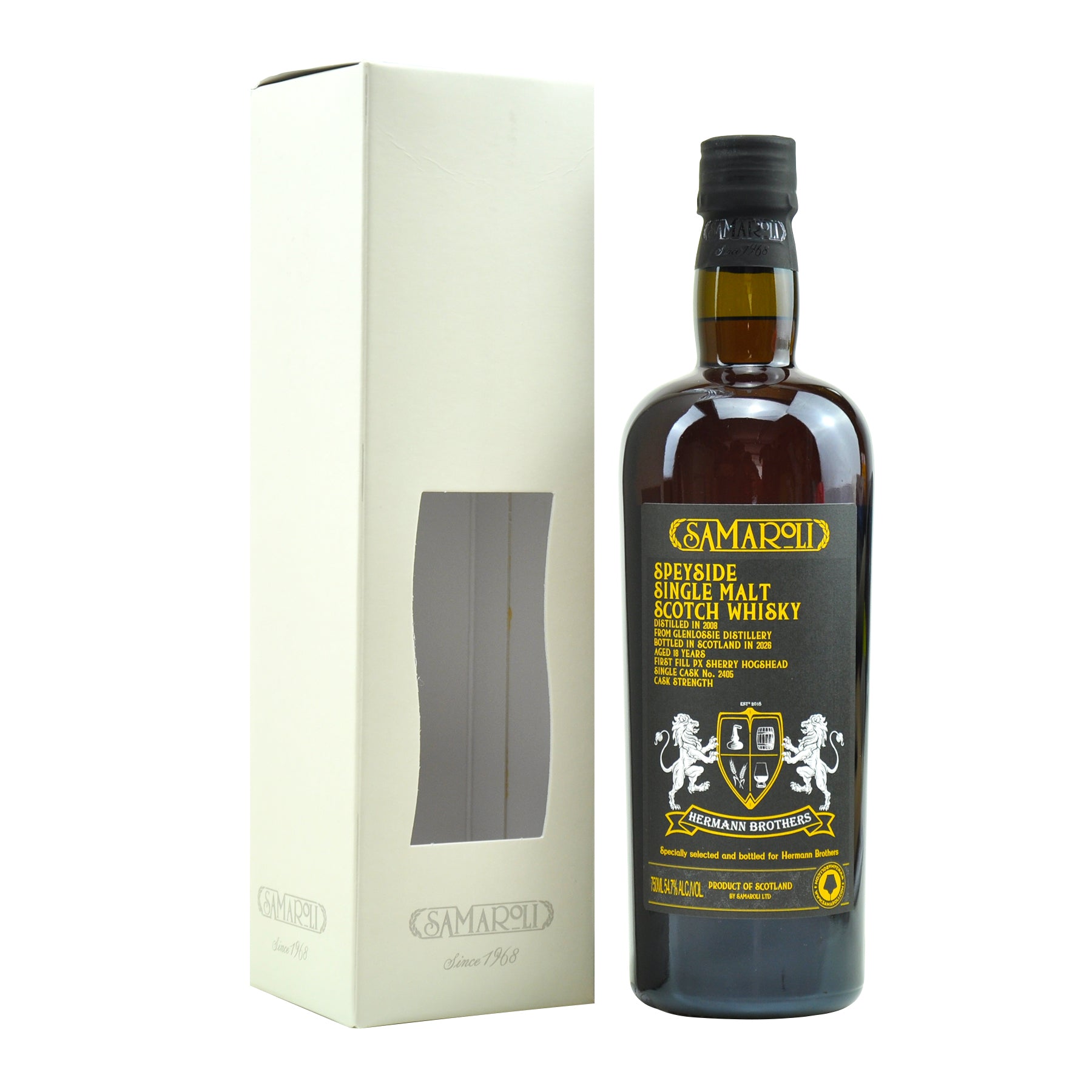 Glenlossie 2008/2026 – 18 Years – Hermann Brothers Collection