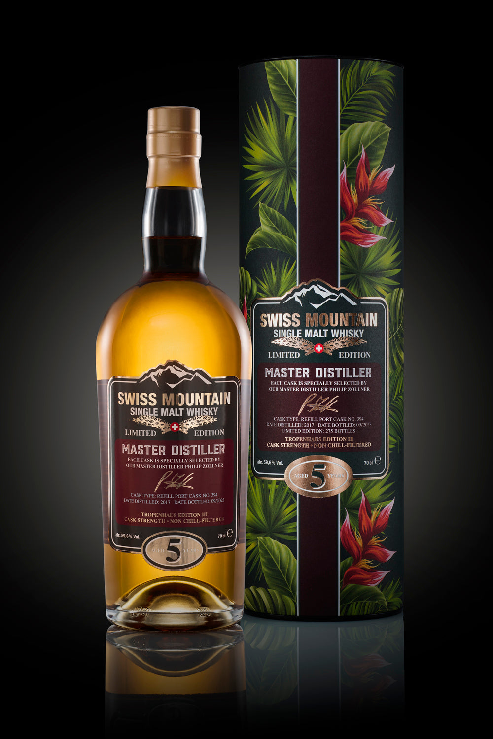 Swiss Mountain Single Malt Whisky Master Distiller Edition