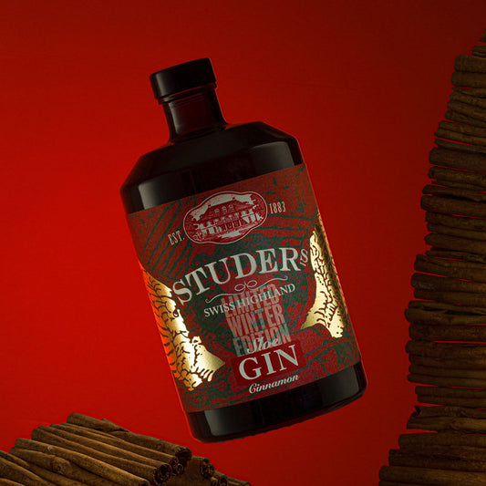Swiss Highland Sloe Gin "Cinnamon" – Detailansicht Whisky bei Christoffel Spirit Davos
